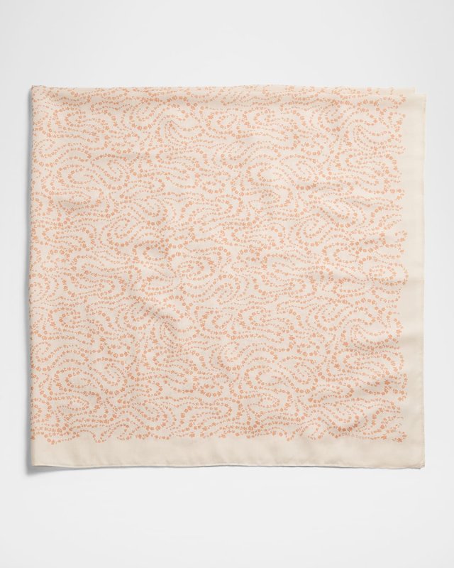 Miriam Floral Silk-Blend Scarf